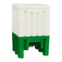 Cisterna troncoconica 45° in polietilene - uso alimentare