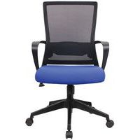 Sedia da ufficio Qoni, Con bracciolo: si, Tipo di piede: Rotelle, Seduta, materiale: Poliestere