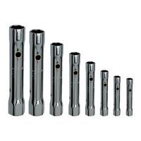 Set di 8 chiavi a tubo doppie leggere