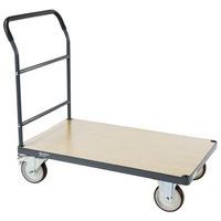 Carrello con sponda fissa, Portata: 500 kg, Larghezza totale: 800 mm, Lunghezza totale: 1200 mm