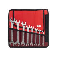 Set di 8 chiavi a forchetta doppie