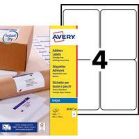 Etichetta standard - Stampa a getto d'inchiostro