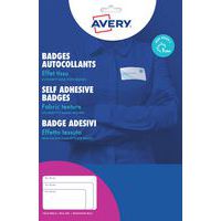 Badge adesivo in tessuto