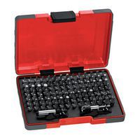 Set di inserti per avvitatura con impronte speciali - 100 pezzi