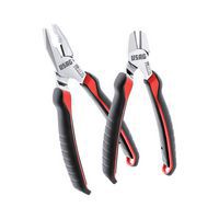 Set con pinza universale e tronchese a tagliente diagonale - 2 pezzi