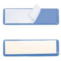 Portaetichette colorato adesivo o magnetico, Tipo prodotto: Porta-etichette, Larghezza: 100 mm, Colore: Blu