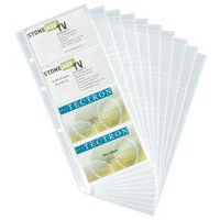 Raccoglitore Per Biglietti Da Visita - 10 Portacarte Con 30 Tasche Trasparenti (Fino A 60 Carte) - Foto 13