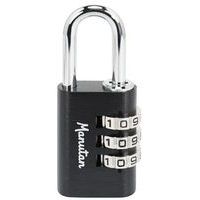 Lucchetto di sicurezza con codice, Ansa Ø: 5 mm, N. di rotelle: 3, Lunghezze: 28.3 mm, Altezza: 41.4 mm
