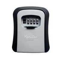 Cassetta per chiavi con serratura di sicurezza, Materiale: Alluminio, Altezza totale: 40 mm