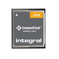 Scheda di memoria Compact Flash Integral - 4 Gb