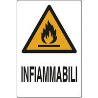 Cartello di pericolo - Infiammabili