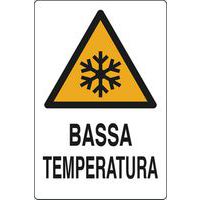 Cartell odi pericolo - Bassa temperatura