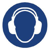 Cartello di obbligo - Proteggere l'udito