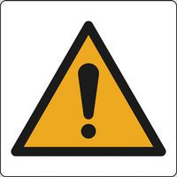 Cartello di pericolo - Pericolo generico