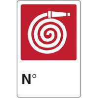 Cartello antincendio - (lancia antincendio idrante) n°