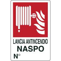 Cartello antincendio - Lancia antincendio naspo n°