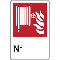 Cartello antincendio - Lancia antincendio n°