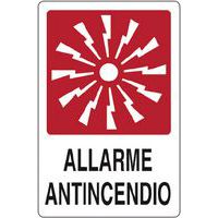 Cartello antincendio - Allarme antincendio