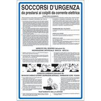 Cartello di indicazione - Soccorsi d'urgenza