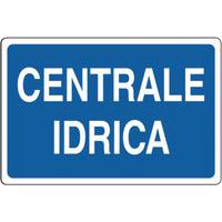 Cartello di indicazione - Centrale idrica