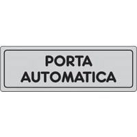 Targhetta per interni - Porta automatica