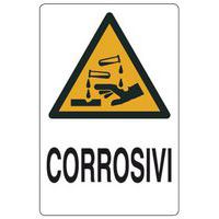 Cartello di pericolo - Corrosivi