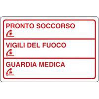 Cartello antincendio - Soccorsi