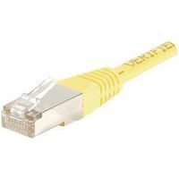Cavo patch RJ45 - Cavo dritto cat. 5E - Schermato FTP - Giallo
