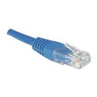 Cavo patch RJ45 - Cavo dritto Cat 5E - Non schermato UTP - Blu