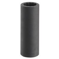 Chiavi a bussola a impulsi lunghe 1/2” 12 punti metriche