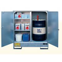 2 ripiani + vano fusti