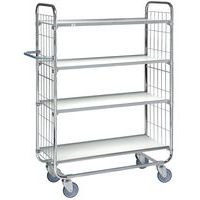 Carrello con ripiani regolabili KM8000-4_Kongamek