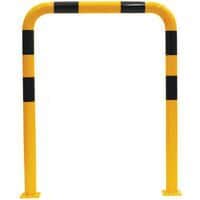 Barriera di protezione ad arco, Altezza totale: 1200 mm, Uso: Stoccaggio, Colore: Nero/giallo