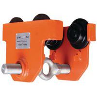 Carrello porta-paranco, Portata: 2000 kg, Trave larghezza min.: 160 mm, Trave larghezza max.: 305 mm