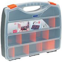 Valigetta con separatori, A tenuta stagna: no, Altezza totale: 80 mm, Larghezza totale: 380 mm