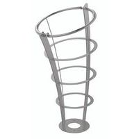 Supporto Per Sacchetti Spazzatura In Metallo - Porta Sacchi Da 30-45 Galloni - Piegevole Per Esterno, Giardino E Campeggio