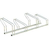 Rastrelliera portabiciclette, Lunghezza totale: 1470 mm, N. di posti: 4, Modello: Fianco a fianco