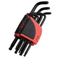 Rastrelliera da 8 chiavi lunghe a testa sferica Torx® e Résistorx®