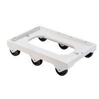 Base in inox con 6 rotelle - Portata 250 kg - Gilac