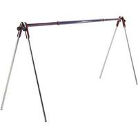 Rastrelliera portabiciclette pieghevole rimovibile - 9 posti