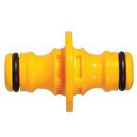 Accoppiatore di irrigazione doppio maschio - Hozelock