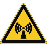 Cartello Pericolo, radiazioni non ionizzanti - Rigido