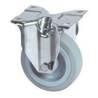 Rotella fissa con piastrina - Portata 250 kg