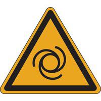 Cartello di pericolo - Avviamento automatico - Alluminio