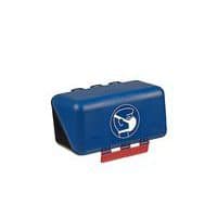 scatola mini per maschera respiratoria blu