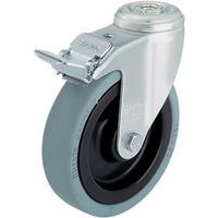 Rotella con occhiello - Portata da 60 a 110 kg - Girevole con freno