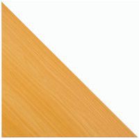 Piano di collegamento angolare - Faggio - Larghezza 80 cm - Hammerbacher