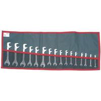 Set di chiavi a forcella metriche - Teste inclinate a 15 e 75°