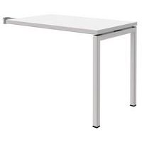 Estensione per scrivania Open - Bianco/bianco