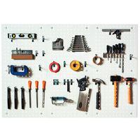 Pannello e ganci Perfo Light - kit D